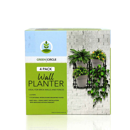 4 Pot Wall Planter