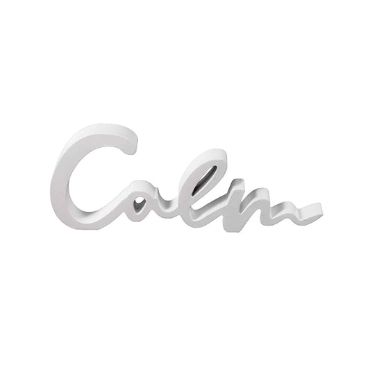 White Calm Sign