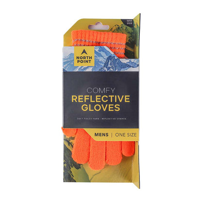 Mens Comfy Reflective Gloves