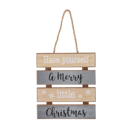 Hanging Christmas Sign