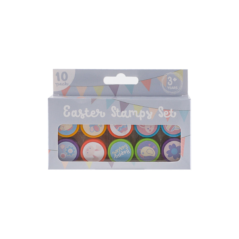 Easter Stamps Set 10Pk Purple Pack