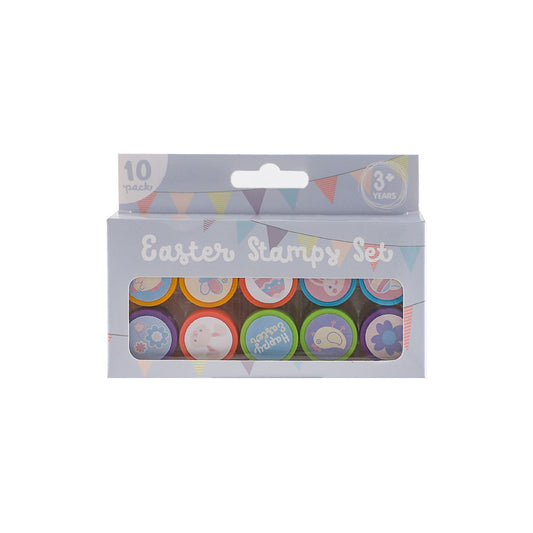 Easter Stamps Set 10Pk Purple Pack