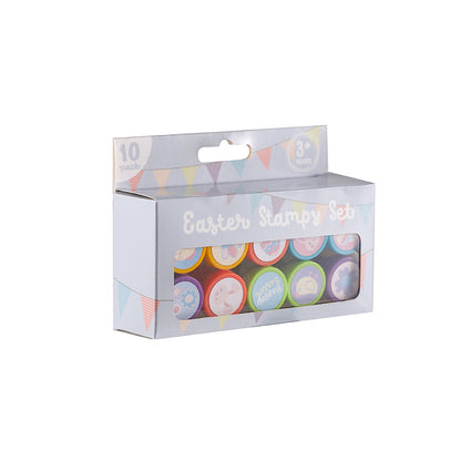 Easter Stamps Set 10Pk Purple Pack