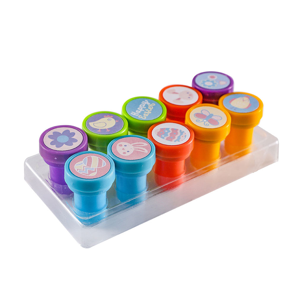 Easter Stamps Set 10Pk Purple Pack