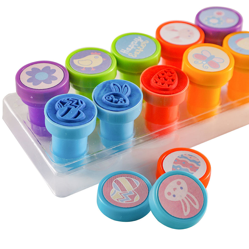 Easter Stamps Set 10Pk Purple Pack