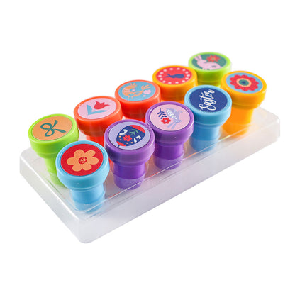 Easter Stamps Set 10Pk Green Pack