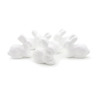 Easter Bunny Shape Foam Pack Of 6