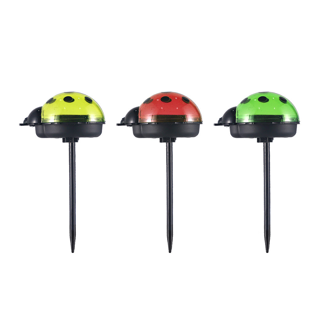 Solar Ladybird Bright White Light
