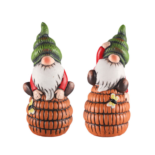 Beehive Gnome Ornament