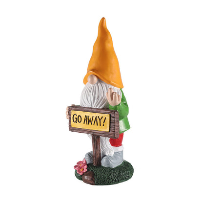 Go Away Gnome Ornament
