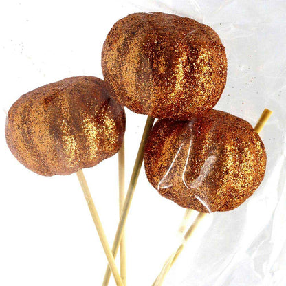 Halloween Pumkin Decorative Picks 5PK