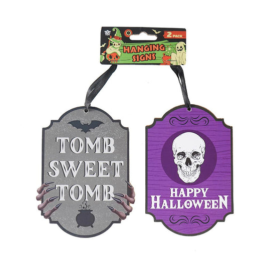 Halloween Hanging Signs