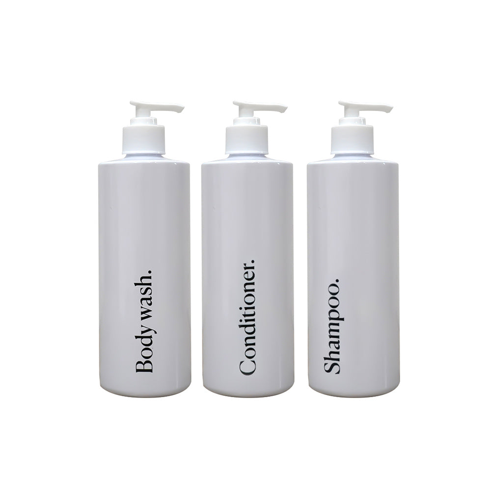 Bathroom Pump Dispenser White