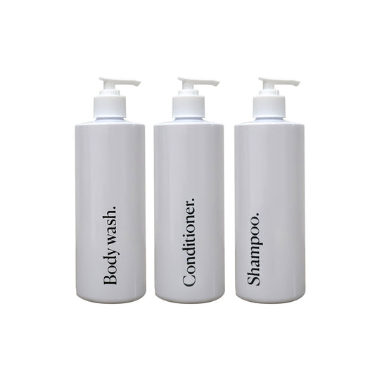 Bathroom Pump Dispenser White