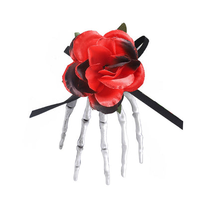 Halloween Skeleton Hand Clip 10.7x6cm