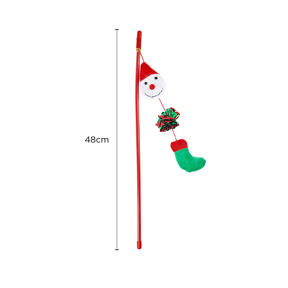 Teaser Cat Toy Christmas Design