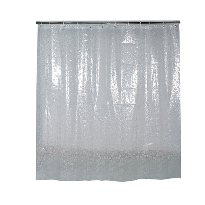 3D Ring Peva Shower Curtain 180cmx180cm