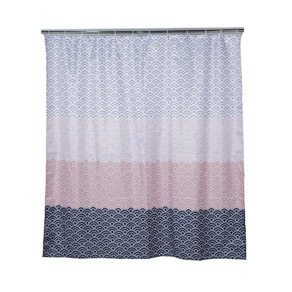 Colour Stripes Shower Curtain 180cmx180cm
