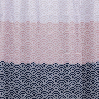 Colour Stripes Shower Curtain 180cmx180cm