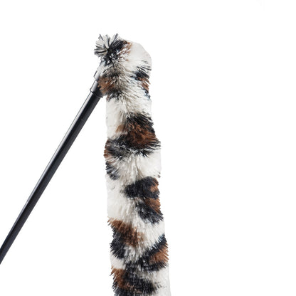 Cat Teaser Wand Toy With Feather