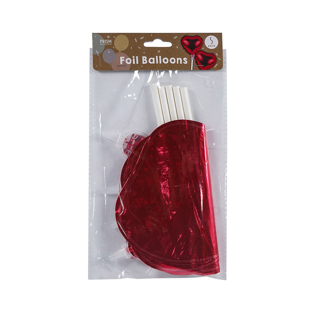 Valentine'S?Day?Foil Balloons 5Pack