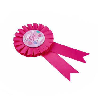 Girl'S Birthday Badge