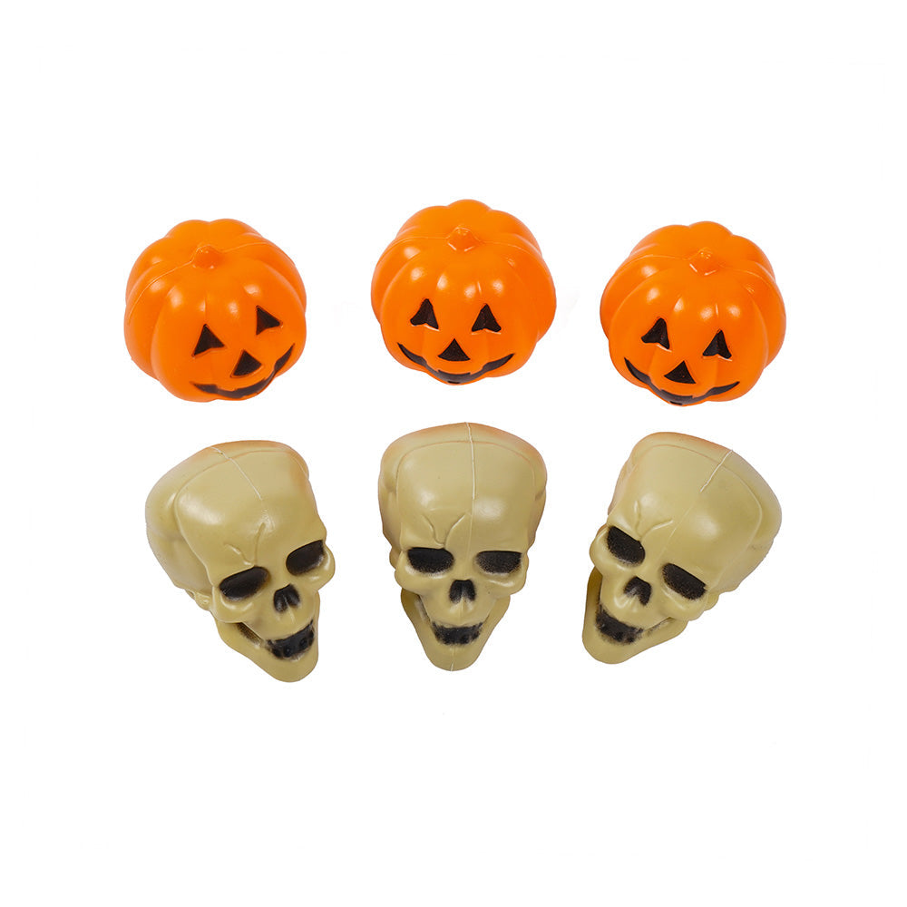 Skull & Pumpkin Table Decorations