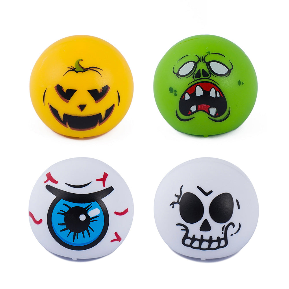 Halloween Pull Back Eyeball Racers Toy