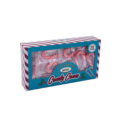 Mini Peppermint Flavour Candy Canes 25x4g