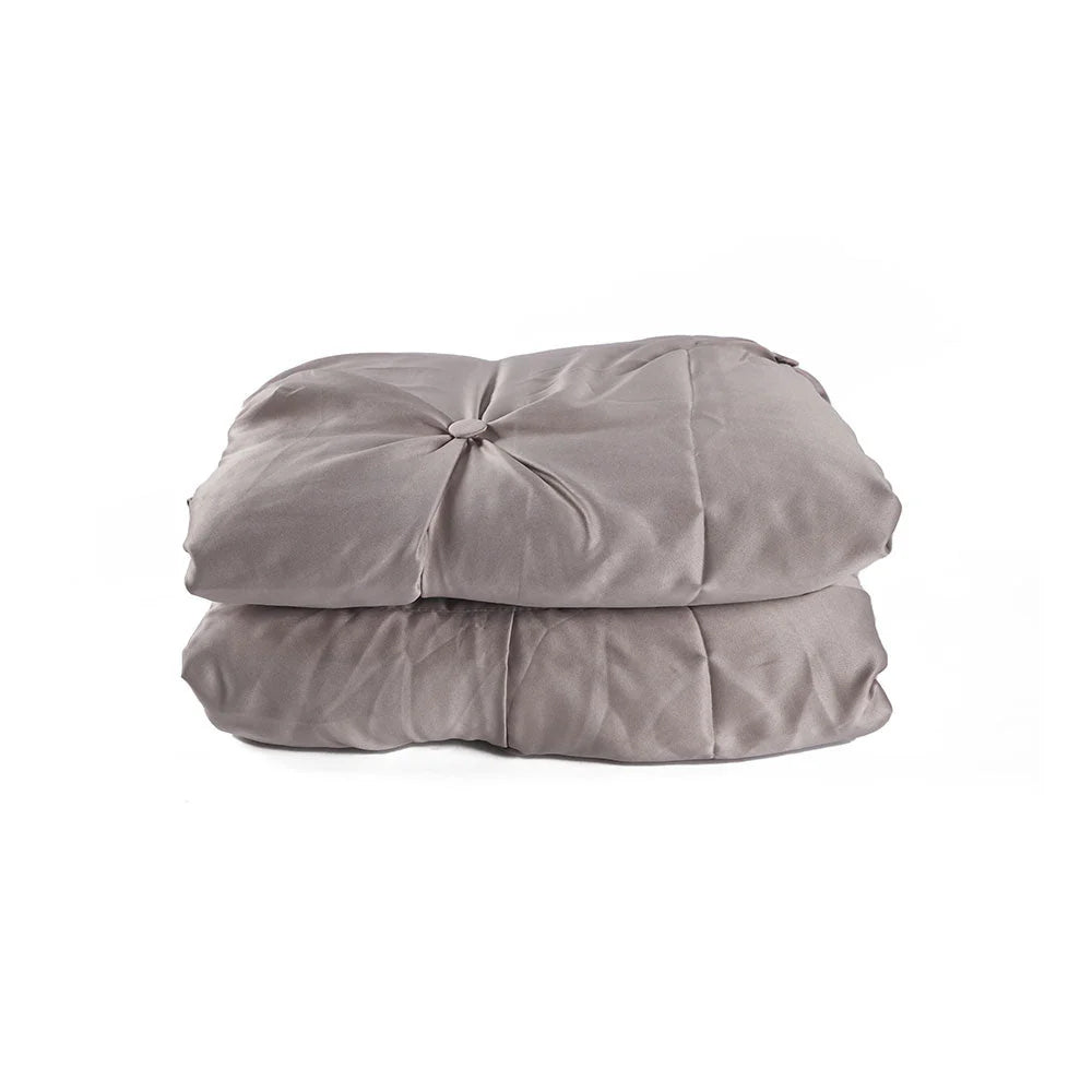 Buttoned Bedspread Natural 140X200Cm