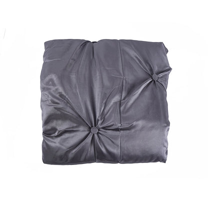 Buttoned Bedspread Charcoal 140X200Cm
