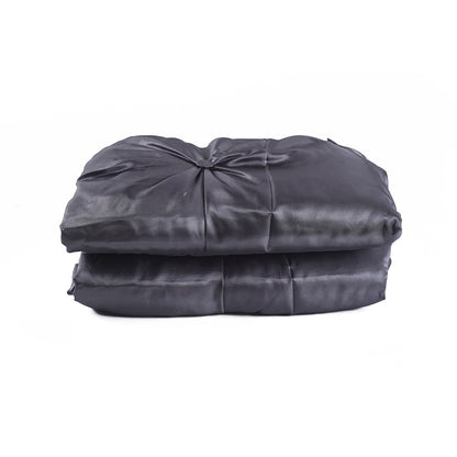 Buttoned Bedspread Charcoal 140X200Cm