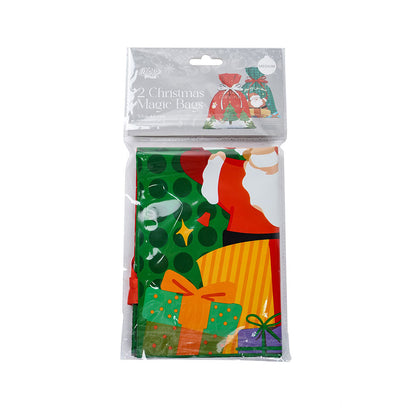 Christmas Magic Sack Bag Medium 2PK