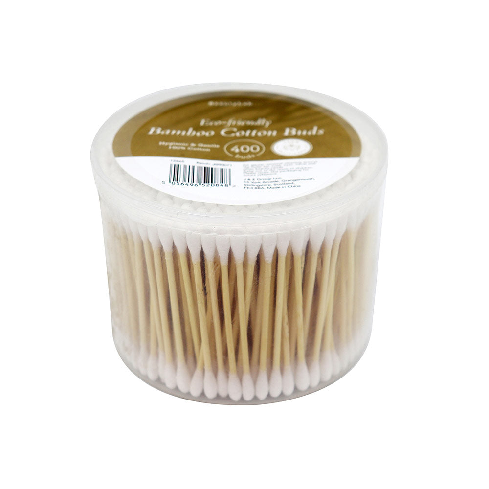 Eco-Friendly Bamboo Cotton Buds Tub 400S