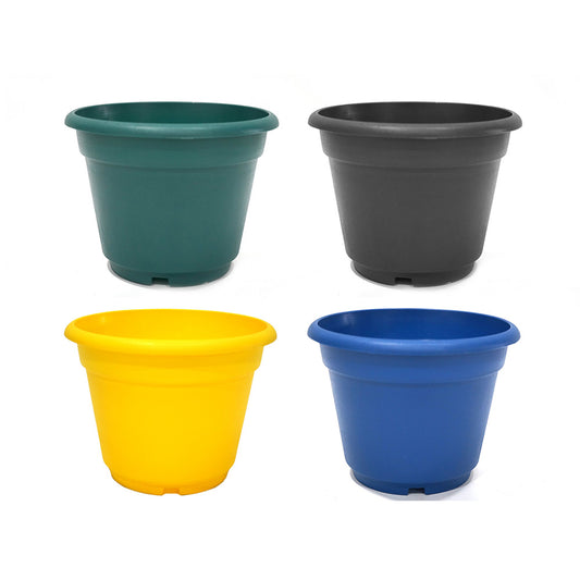 Plastic Summer Plant Pot 22Cm X 18Cm