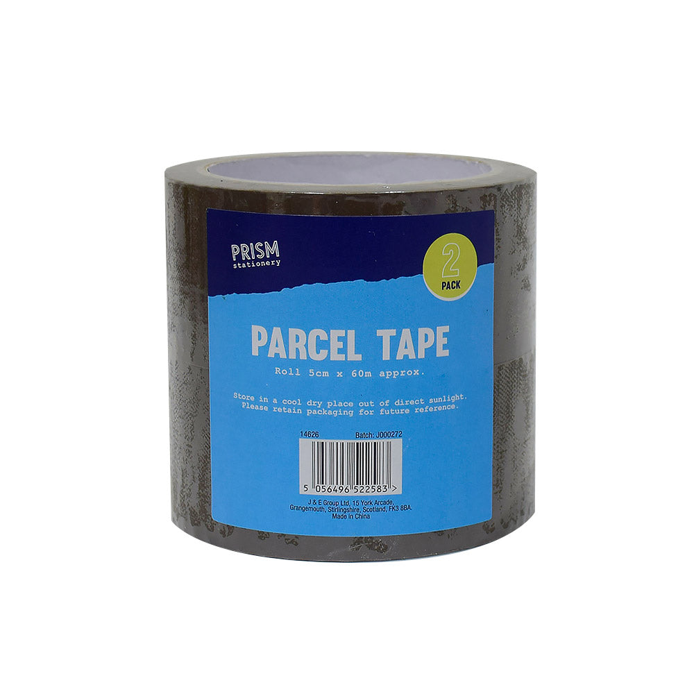 Parcel Tape 2 Rolls 5cm x 6m