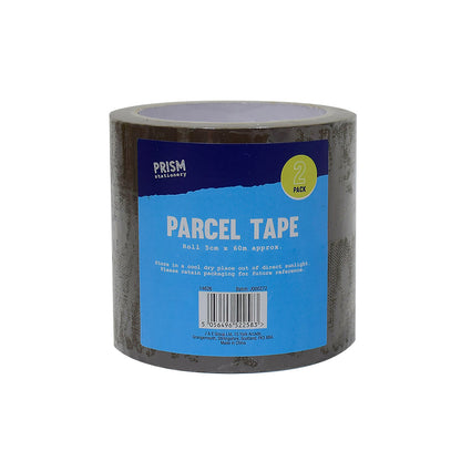 Parcel Tape 2 Rolls 5cm x 6m