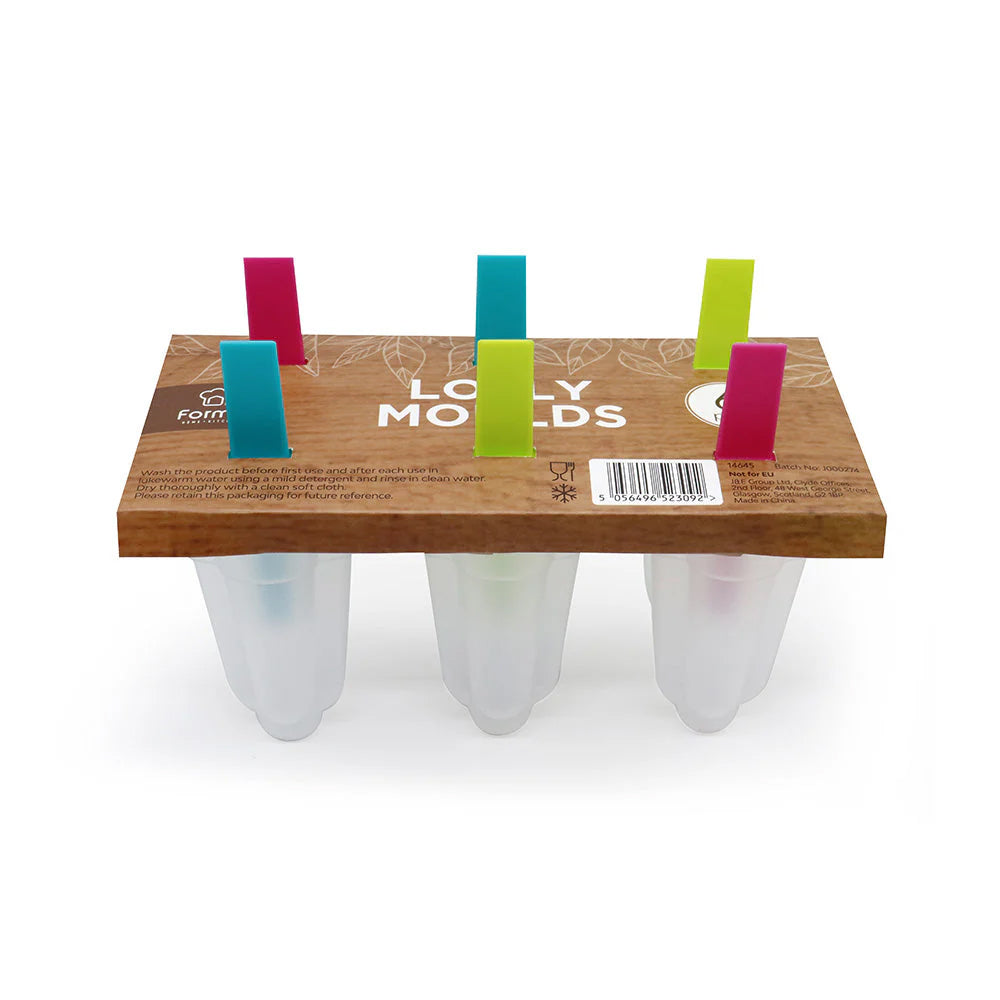 6 Cell Ice Lolly Mould