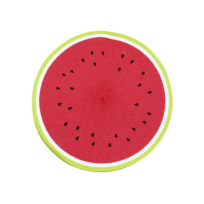 Round Watermelon Placemat 2Pc