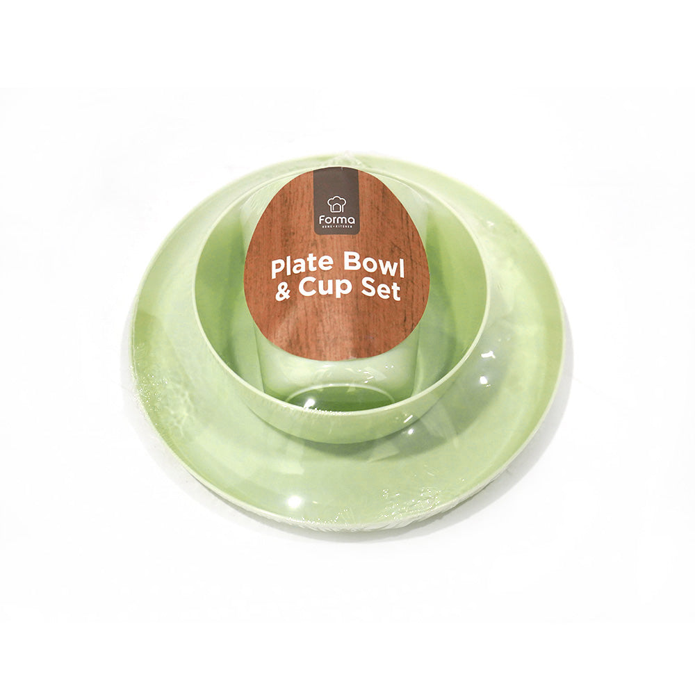 Picnic Plate Bowl & Cup Set