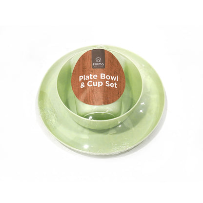 Picnic Plate Bowl & Cup Set