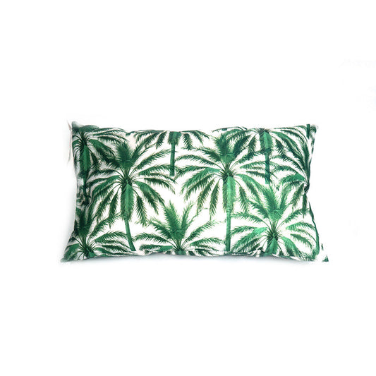 Polyester Palm Tree Pattern Garden Cushion 60Cm X 40Cm