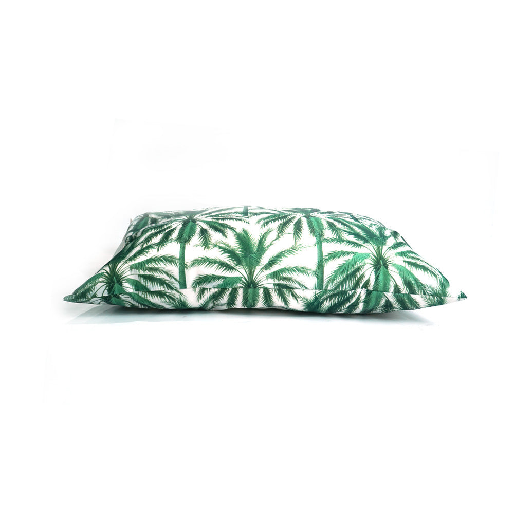 Polyester Palm Tree Pattern Garden Cushion 60Cm X 40Cm