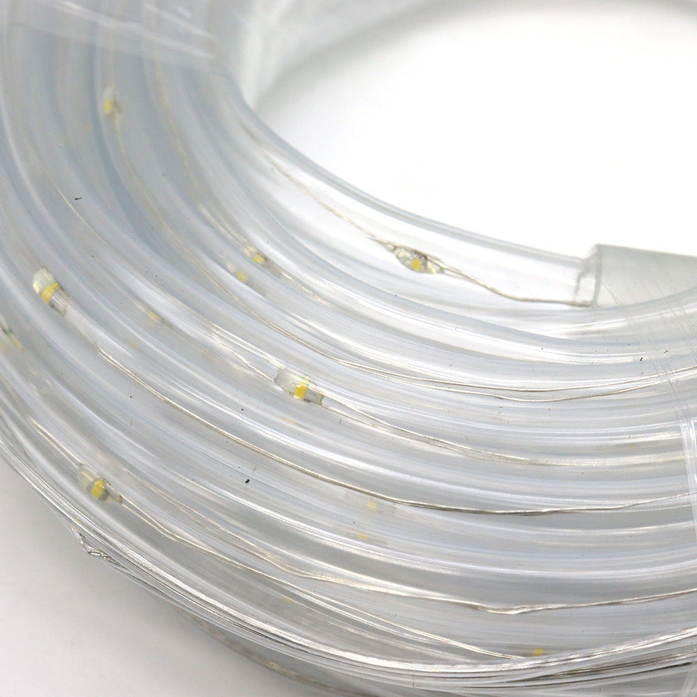 75 LED Rope Solar Light White 10M