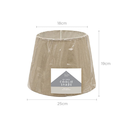 10Inch Linen Lamp Shade 25Cm
