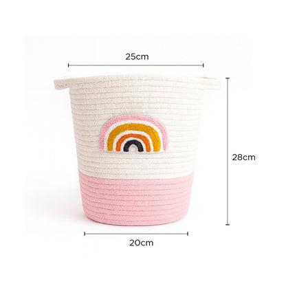 Cottom Stripe Basket