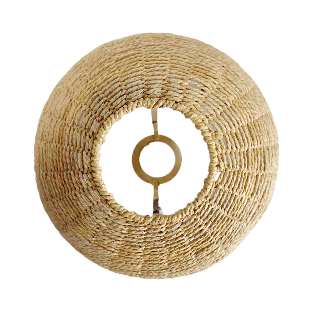 Haning Round Wicker Lampsahde