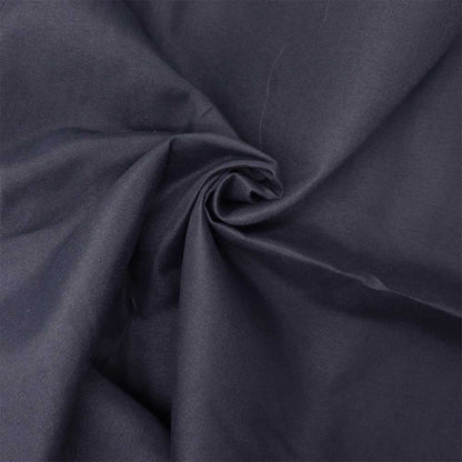 Natural Jacquard Panel Navy Duvet Set King Size