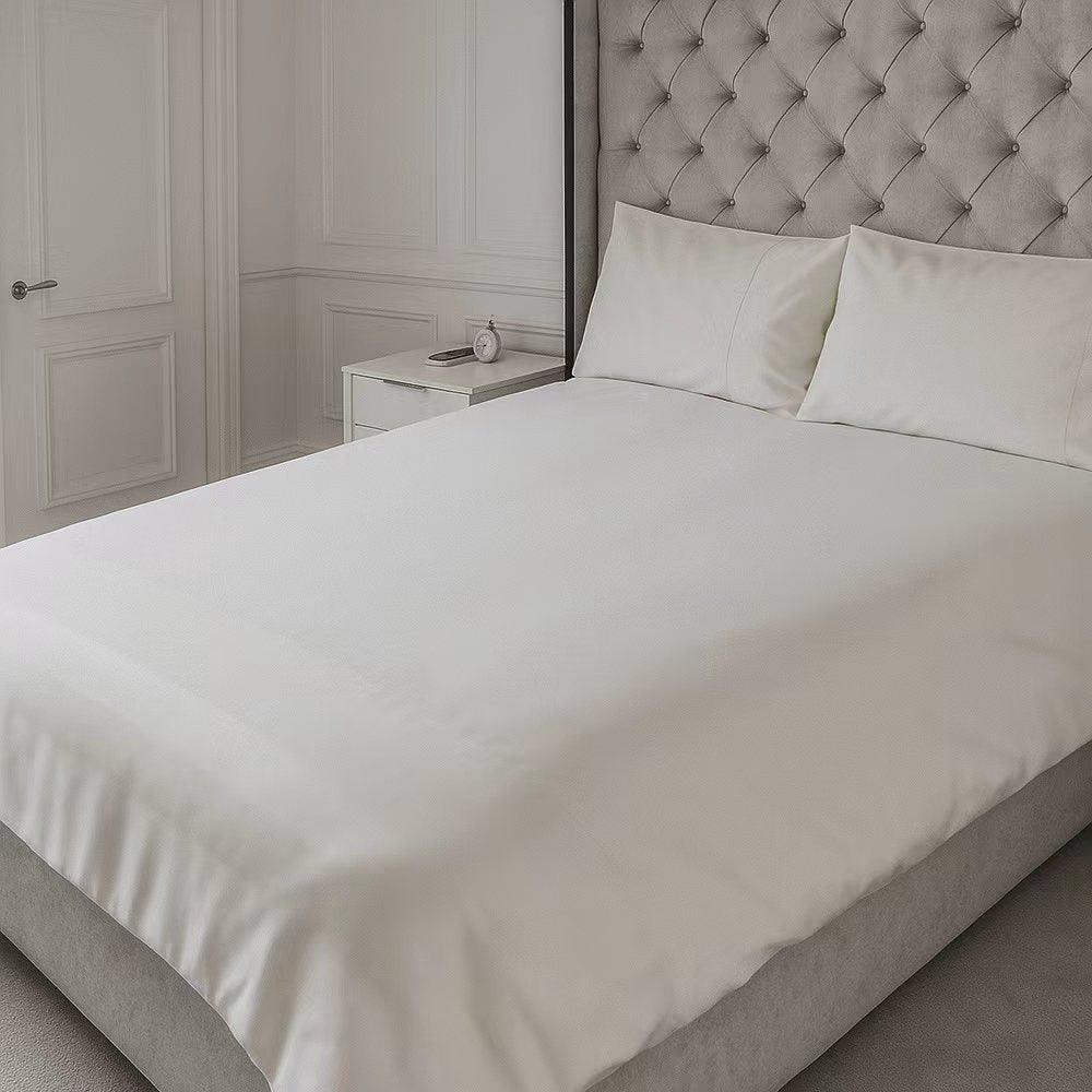 Natural Jacquard Cream Duvet Set King Size