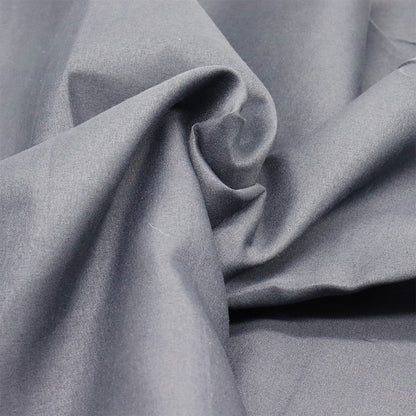 Grey Panel With Fitting Sheet Duvet Set Double Size
